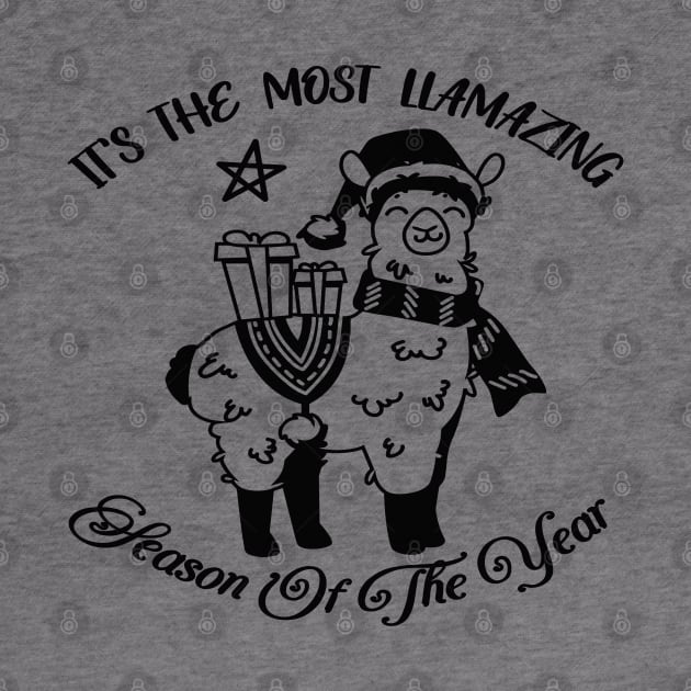 It's The Most Llamazing Season Of The Year - Christmas Llama by Animal Specials